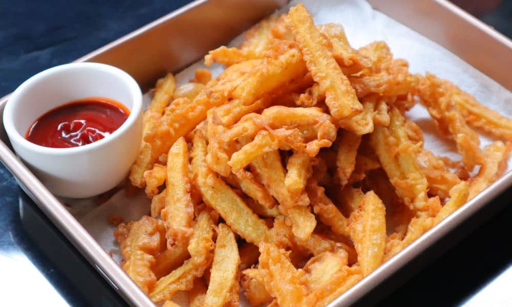 Oven-Baked Garlic & Parmesan Fries By Mohit Bansal Chandigarh