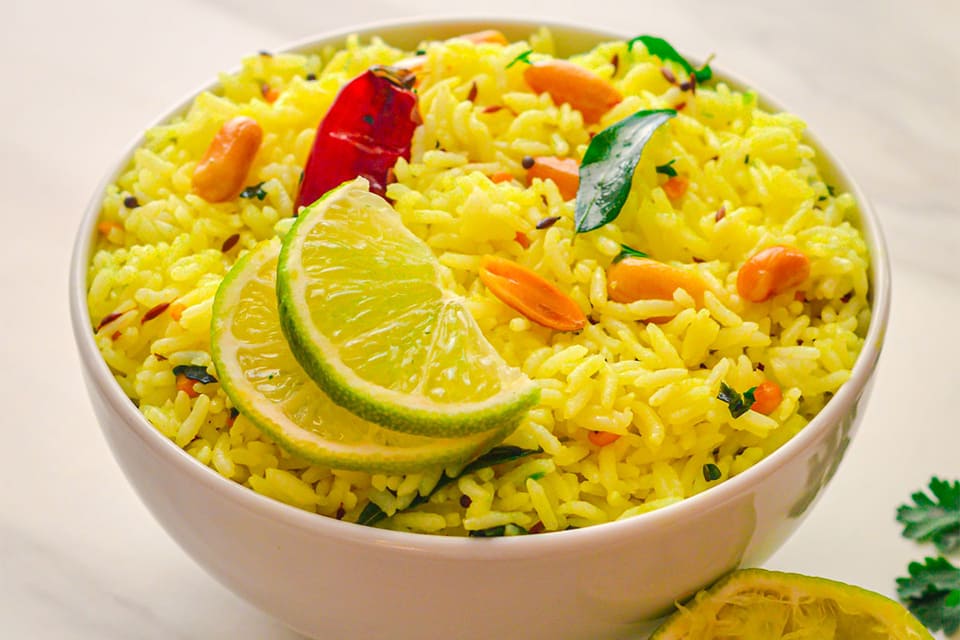 Lemon rice  | Mohit Bansal Chandigarh